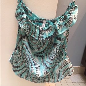 Strapless Silky top